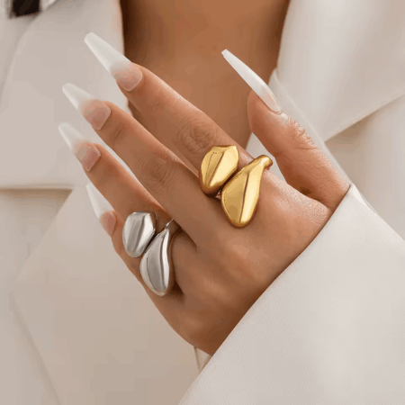 Anél Valais banhado a Ouro 18K
