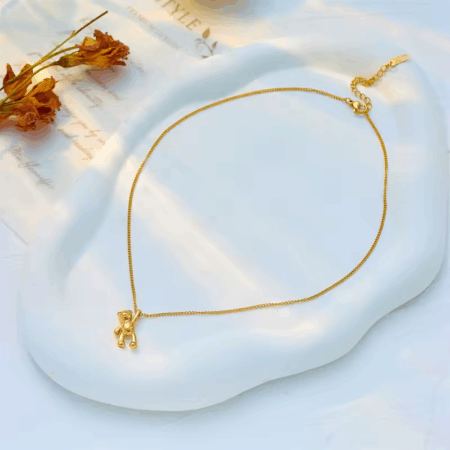 Colar Bärli banhado a Ouro 18K